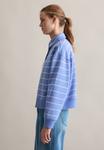 Поло Marc O'Polo DENIM STRIPES, Medium Blue/Blue - фото 5