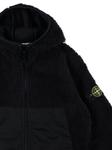Stone Island Junior толстовка с капюшоном и мотивом компаса, черный - фото 3