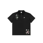 Спортивная поло мужская Nike, черный - фото