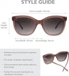 Очки Knockaround - Deja Views, Rose Latte / Amber Gradient - фото 7