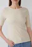 Футболка s.Oliver Basic T-shirt, Beige/Mottled Beige - фото 3