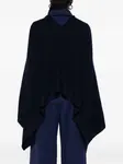 Джемпер Cashmere long poncho Eric Bompard, синий - фото 4
