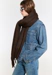 Шарф PULL&BEAR Scarf, Dark Brown - фото 2