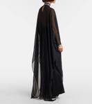 Кафтан Parthenon с кристаллами Swarovski Taller Marmo, Black - фото 3