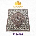 Ковер FERDOWS ручной работы, 123x134 см, шерсть - фото