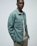 Саржевая рубашка Sfera, зеленый - фото 2