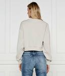 Толстовка Calvin Klein Jeans Cropped Fit, бежевый - фото 3