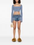Alanui шорты Memories Of The Savannah, синий - фото 2