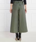 Брюки Flare fit Weekend Max Mara, хаки - фото 4