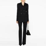 Двубортный блейзер SportMax, черный - фото 4