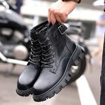 Мужские ботинки Martin коричневые, черные Romon - фото 10