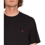 Футболка с коротким рукавом Volcom Stone Blanks Basic, черный - фото 3