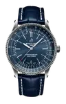 Часы navitimer automatic 41 acciaio inossidabile blu Breitling - фото