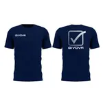 Футболка Givova Cubo, синий - фото