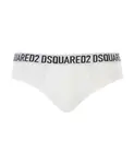 Интимные трусы с логотипом Dsquared2, белый - фото