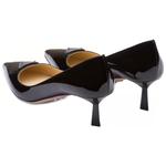 Туфли женские Prada на высоком каблуке, черный - фото 5