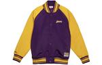 Бейсбольная куртка мужская фиолетовый Mitchell Ness - фото 2