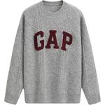 Джемпер унисекс GAP, светло-серый - фото