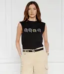 Блуза Regular fit Karl Lagerfeld, черный - фото 3