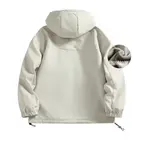 ALORGEEK Куртка и пальто унисекс, Абрикос - фото 11