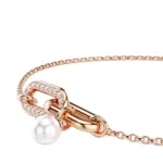 Браслет Constella Pearl с цепочкой и инкрустацией Swarovski - фото 5