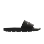 Сандалии Off-White Off-White Bookish Slider 'Black Silver Gradient Logo', черный - фото