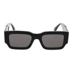 FENDI Солнцезащитные очки квадратной формы, Black - фото 5