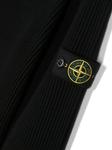 Stone Island Junior джемпер из вирджинской шерсти с нашивкой Compass, черный - фото 3