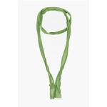 Тонкий фуляр с однотонным люрексом Dsquared2, Green - фото