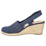 Эспадрильи на танкетке Taffy Easy Street, navy - фото 4