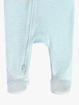 Пижама в полоску для медвежонка Mini Cuddles, синий - фото 5