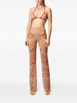 Брюки Missoni с узором «зигзаг», оранжевый - фото 3
