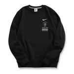 Унисекс худи Nike черное - фото