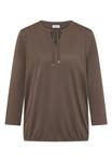 CECIL Лонгслив в цвете Chocolate - фото