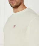 Свитер Regular fit Guess Jeans, бежевый - фото 4