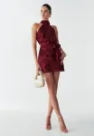Платье лейши Bwldr, Burgundy Palms - фото 4