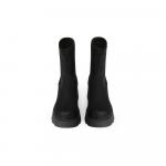 Женские ботинки Black/Coffee BELLE, черный-Fleece-Lined - фото 5