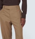 Брюки из шерстяной саржи Dolce&Gabbana, Make Up Scuro - фото 5