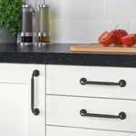 Ручка, антрацит, 152 мм SKRUVSHULT IKEA - фото 2