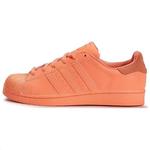 Кроссовки adidas Superstar AdiColor Sun Glow, цвет Orange - фото