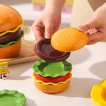 Тарелка KAWASIMAYA, [Gift Box Set]Lulu Pig Hamburger Single Serving Set - фото 8
