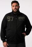 Толстовка Men Plus Zip-up sweatshirt, Black - фото