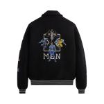 Шерстяная университетская куртка Kith For X-Men, цвет Черный - фото 2