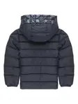 Стеганая куртка с капюшоном Moncler Enfant, синий - фото 2
