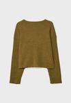 Кардиган Stradivarius Cardigan, Khaki - фото 7