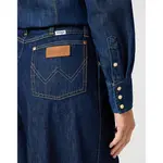 Джинсы Wrangler Pleated Trouser, синий - фото 6