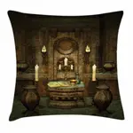 Чехол на подушку Abakuhaus, коричневый - фото