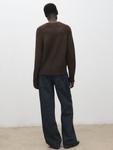 Свитер MANGO NOLITA, шоколадный - фото 3