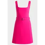 Платье HUGO Kamena 10218228 01 sleeveless short, розовый - фото