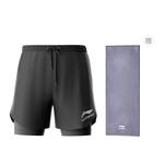 Мужские спортивные шорты LiNing черные - фото